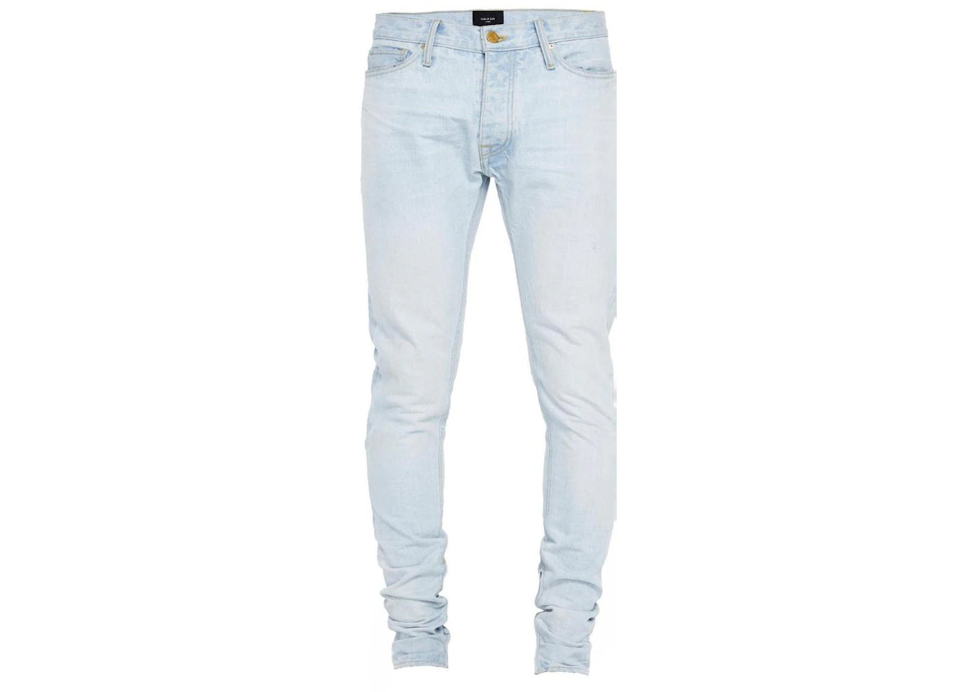 Fear of God Washed Out Indigo Selvedge Denim Jeans Indigo