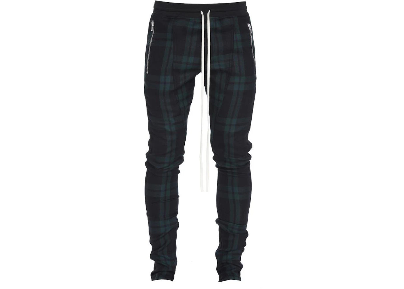 Fear of God Wool Plaid Trouser Track Pants Green Plaid