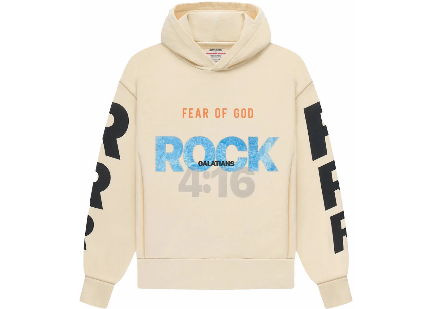 Fear of God x RRR-123 for Dave Chappelle Hoodie Cream