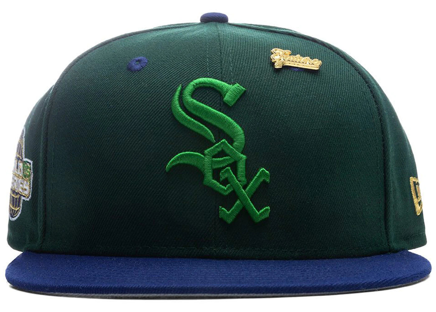 Feature x New Era Timepiece Chicago White Sox 59Fifty Fitted Hat Green/Royal