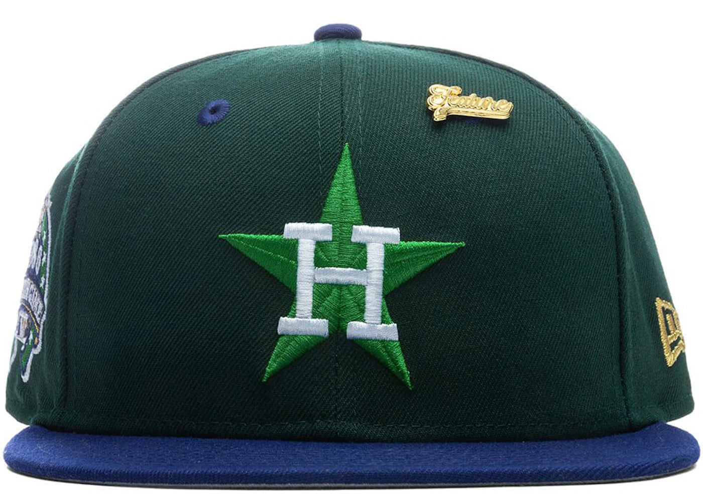 Feature x New Era Timepiece Houston Astros 59Fifty Fitted Hat Green/Royal