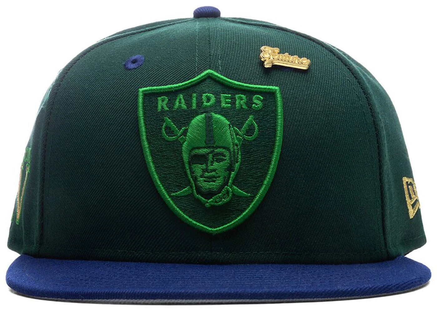 Feature x New Era Timepiece Las Vegas Raiders 59Fifty Fitted Hat Green/Royal