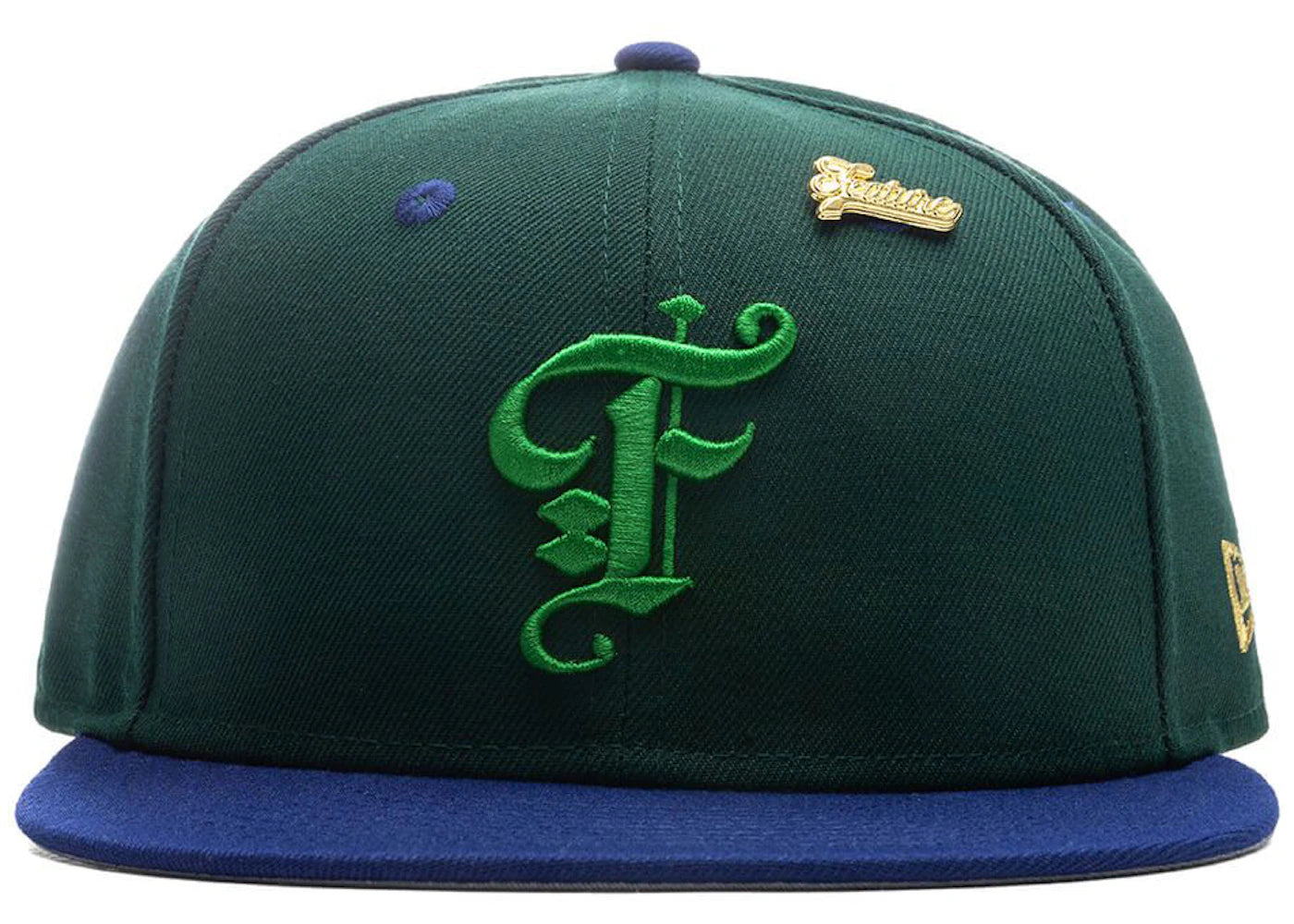 Feature x New Era Timepiece OE 59Fifty Fitted Hat Green/Royal
