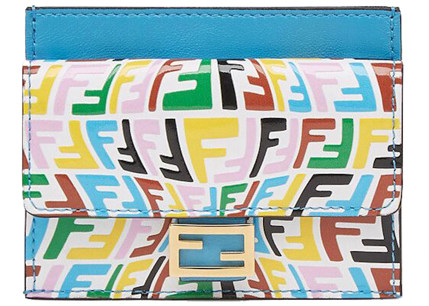 Fendi Baguette Card Holder Multicolor