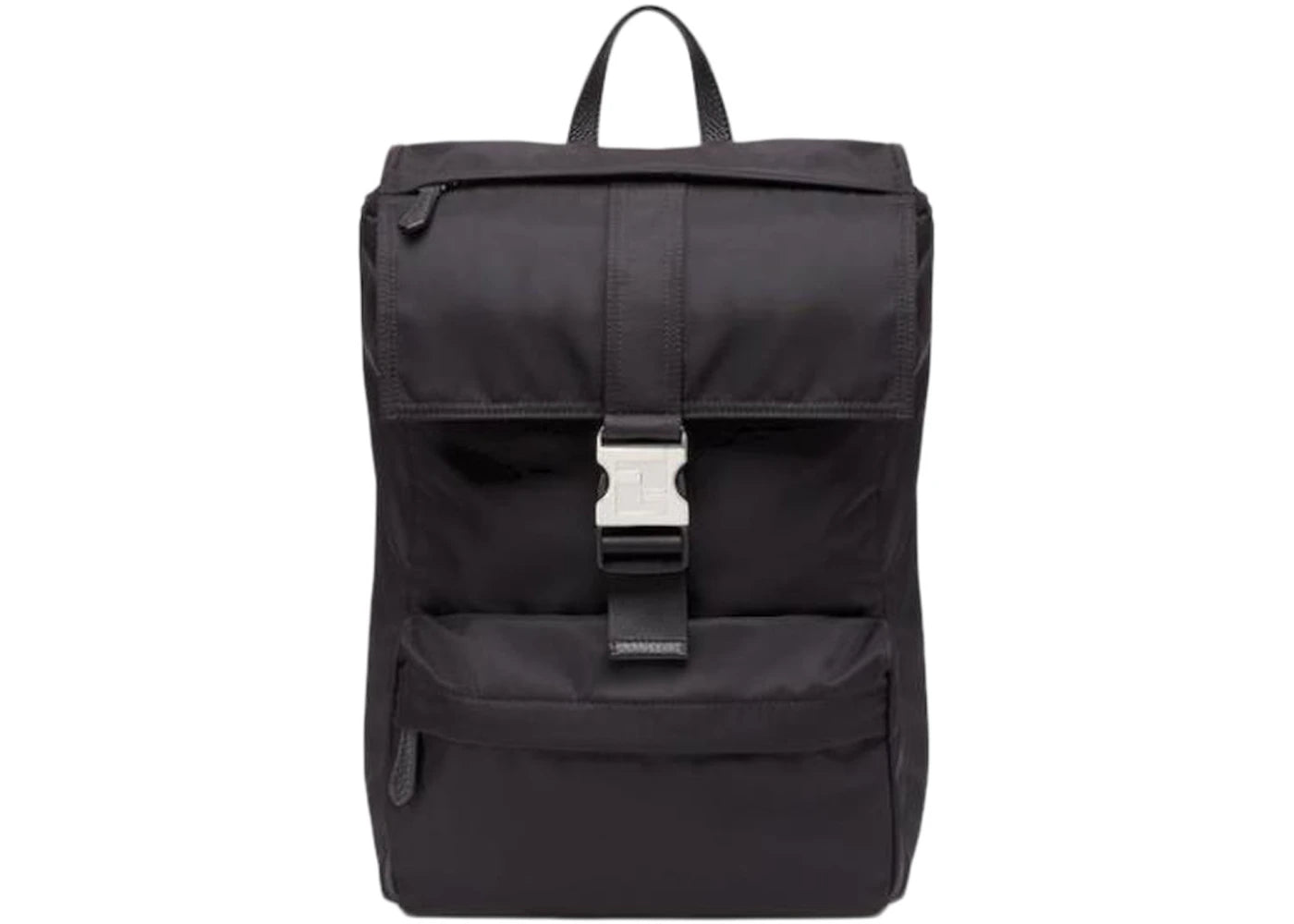 Fendi Black Nylon Rucksack Black