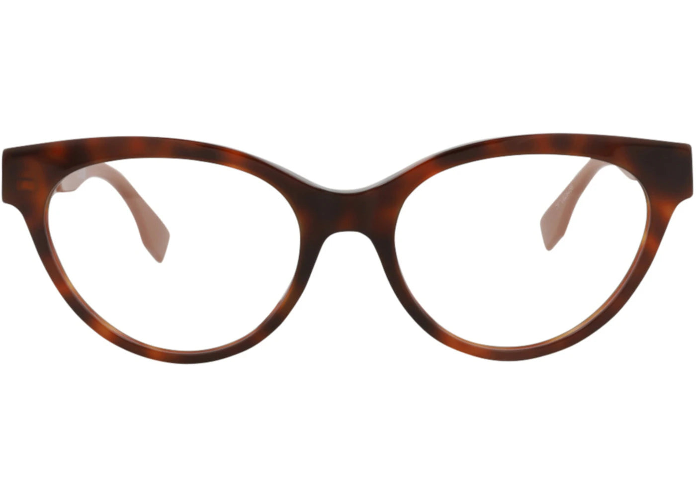 Fendi Cat Eye-Frame Acetate Optical Frames Havana Havana Transparent (FE50066I-53-052)