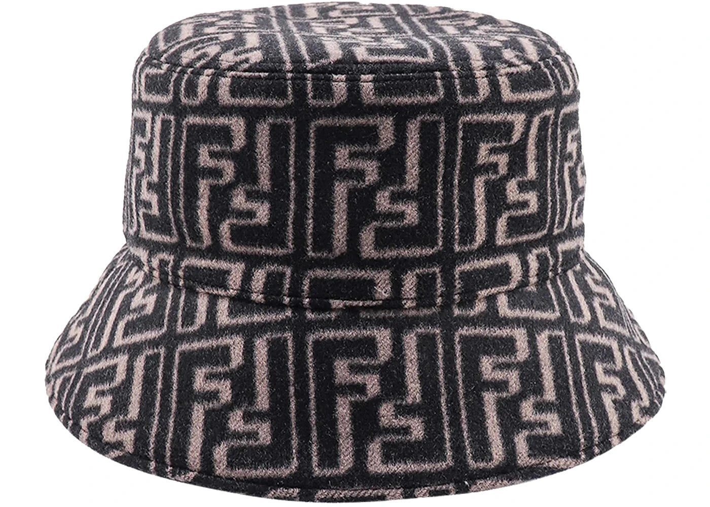 Fendi FF Motif Cloche Black