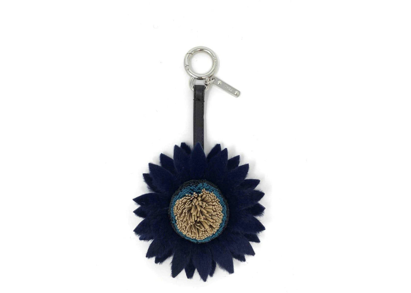 Fendi Daisy Bag Charm Navy