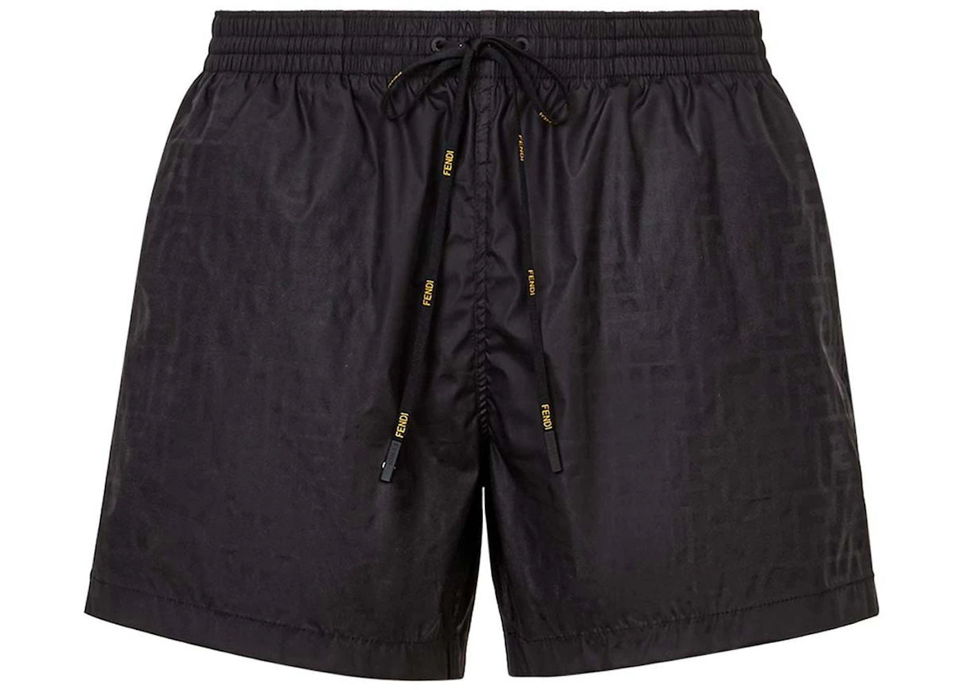 Fendi FF Print Swim Shorts Black