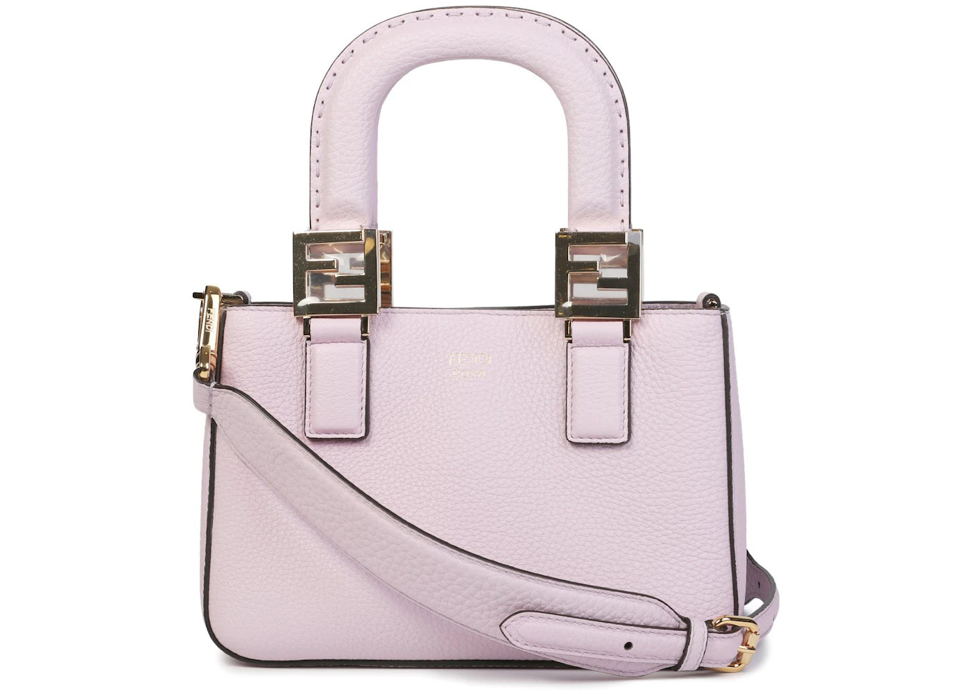 Fendi FF Tote Bag Mini Pink