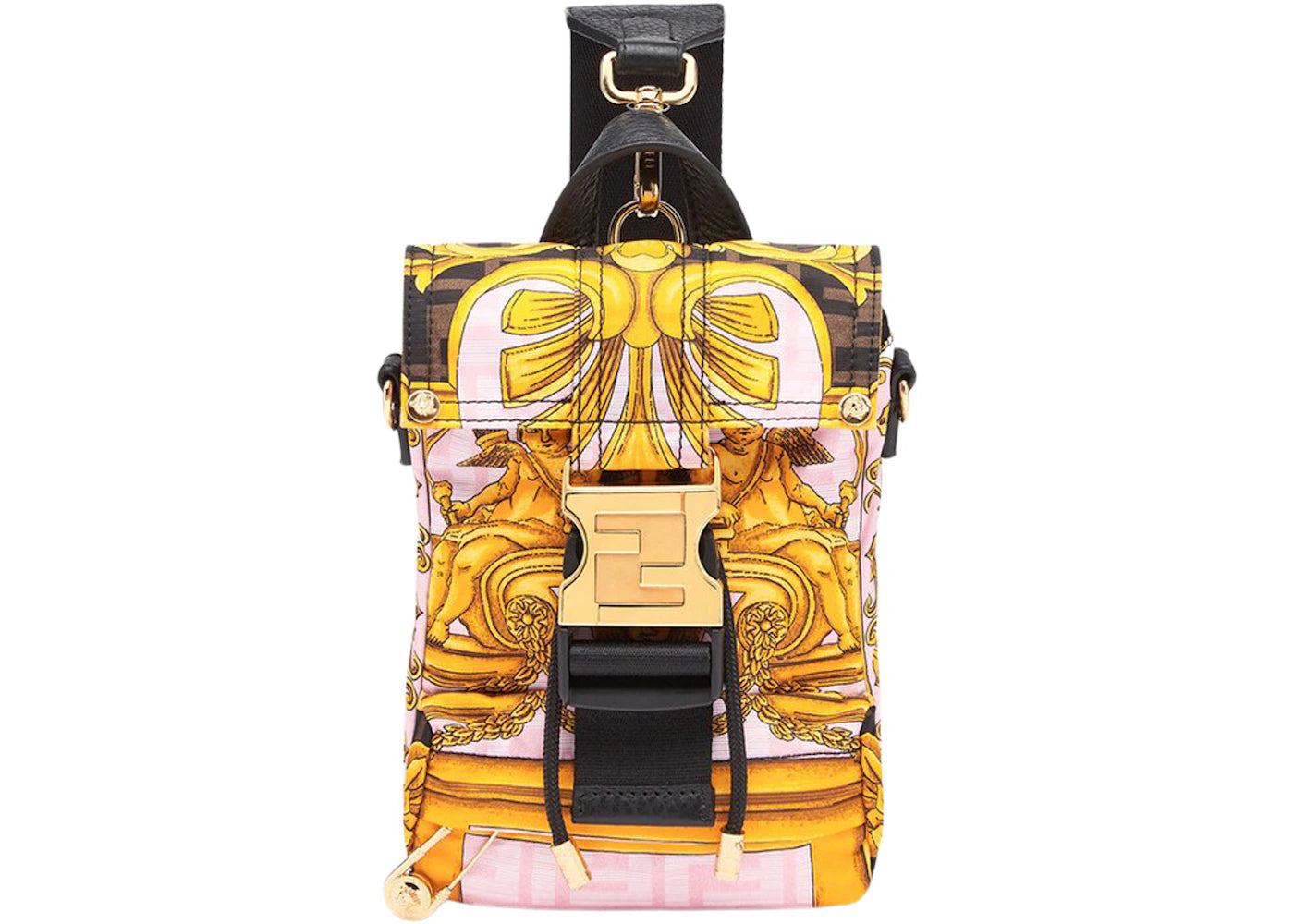 Fendi Fendace Fendiness Mini Backpack Multicolor