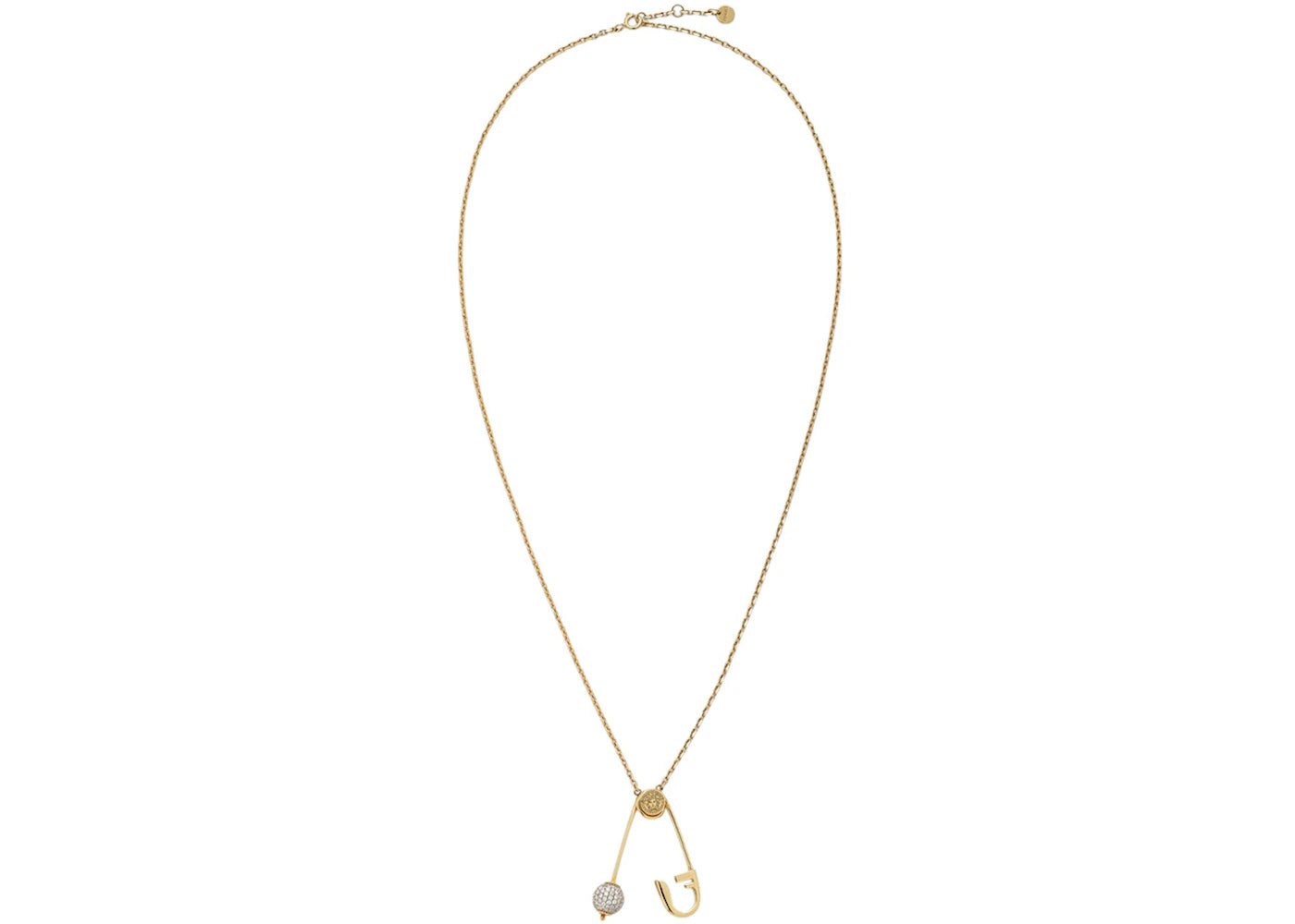 Fendi Fendace Versace by Fendi Necklace Gold