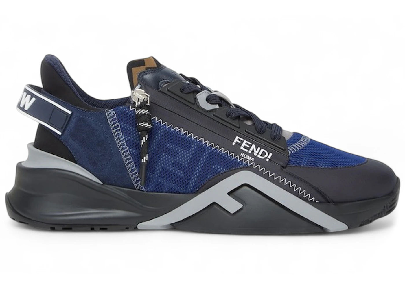Fendi Flow Low Navy