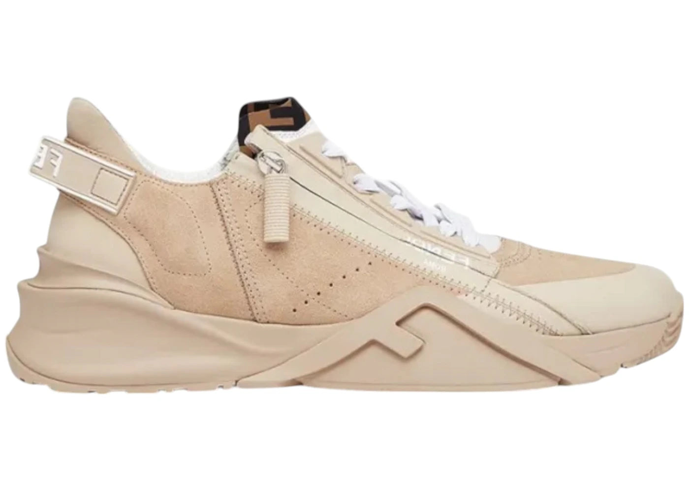Fendi Flow Low Top Beige