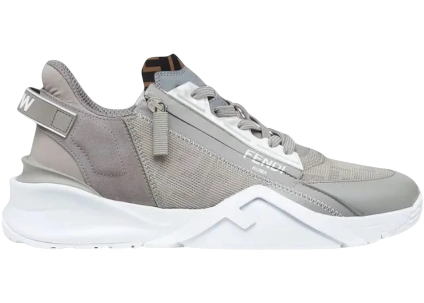 Fendi Flow Low Top Gray