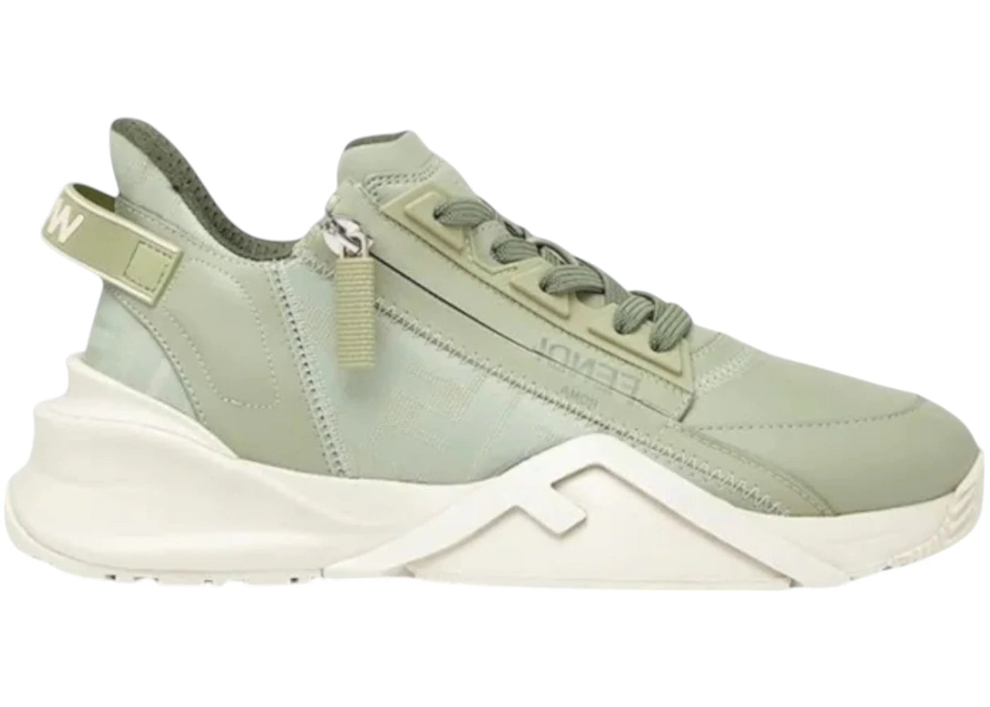Fendi Flow Low Top Green White (Women's)
