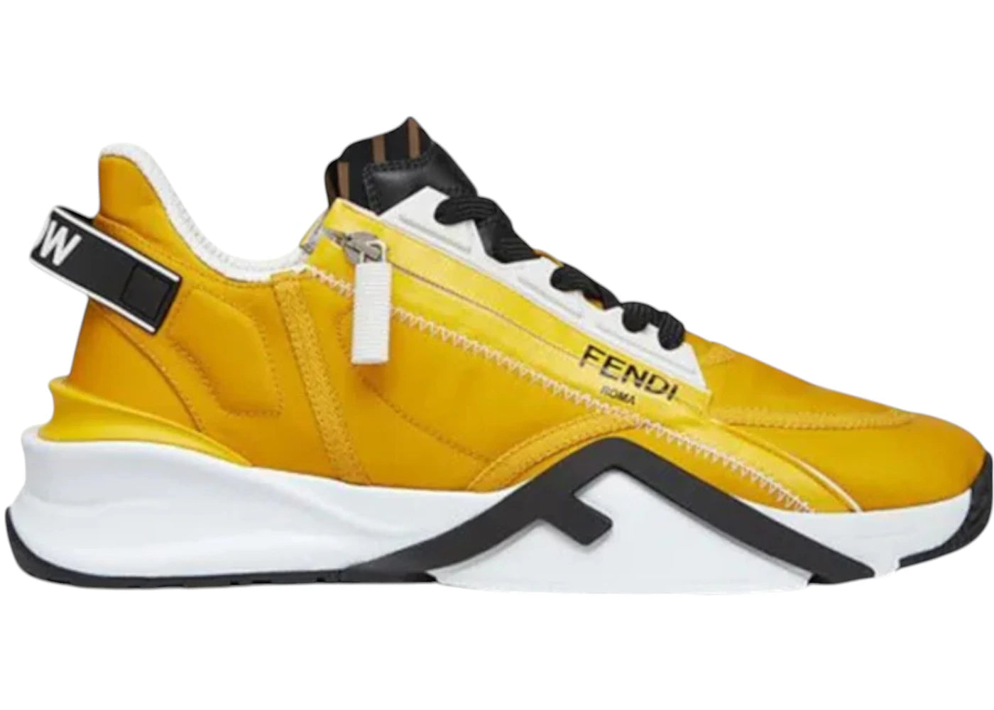 Fendi Flow Low Top Sunflower Yellow