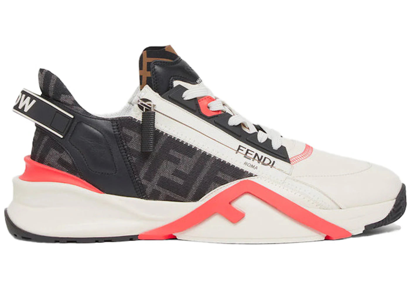 Fendi Flow New Year Lunar White Black Orange