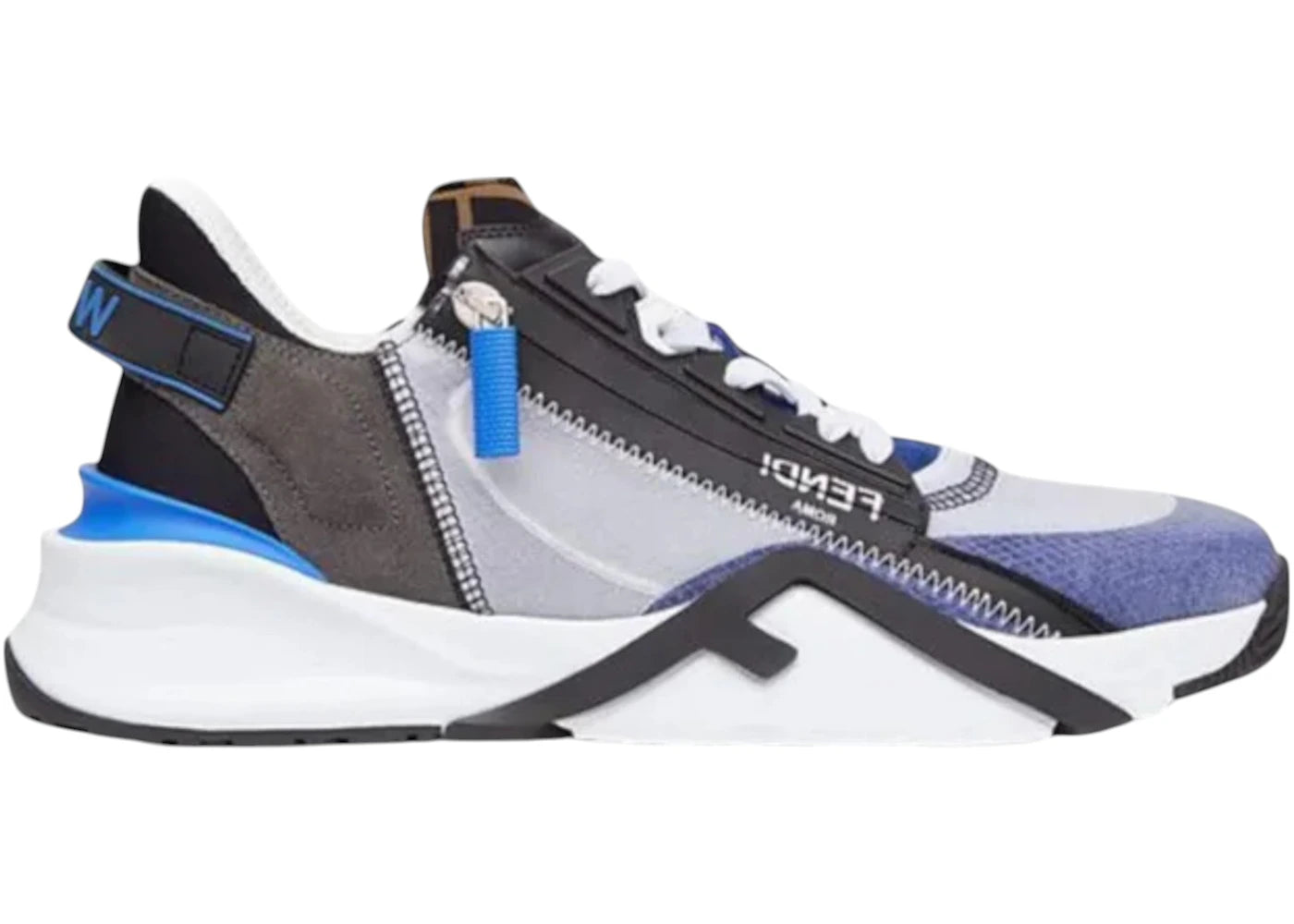 Fendi Flow Slip On Blue