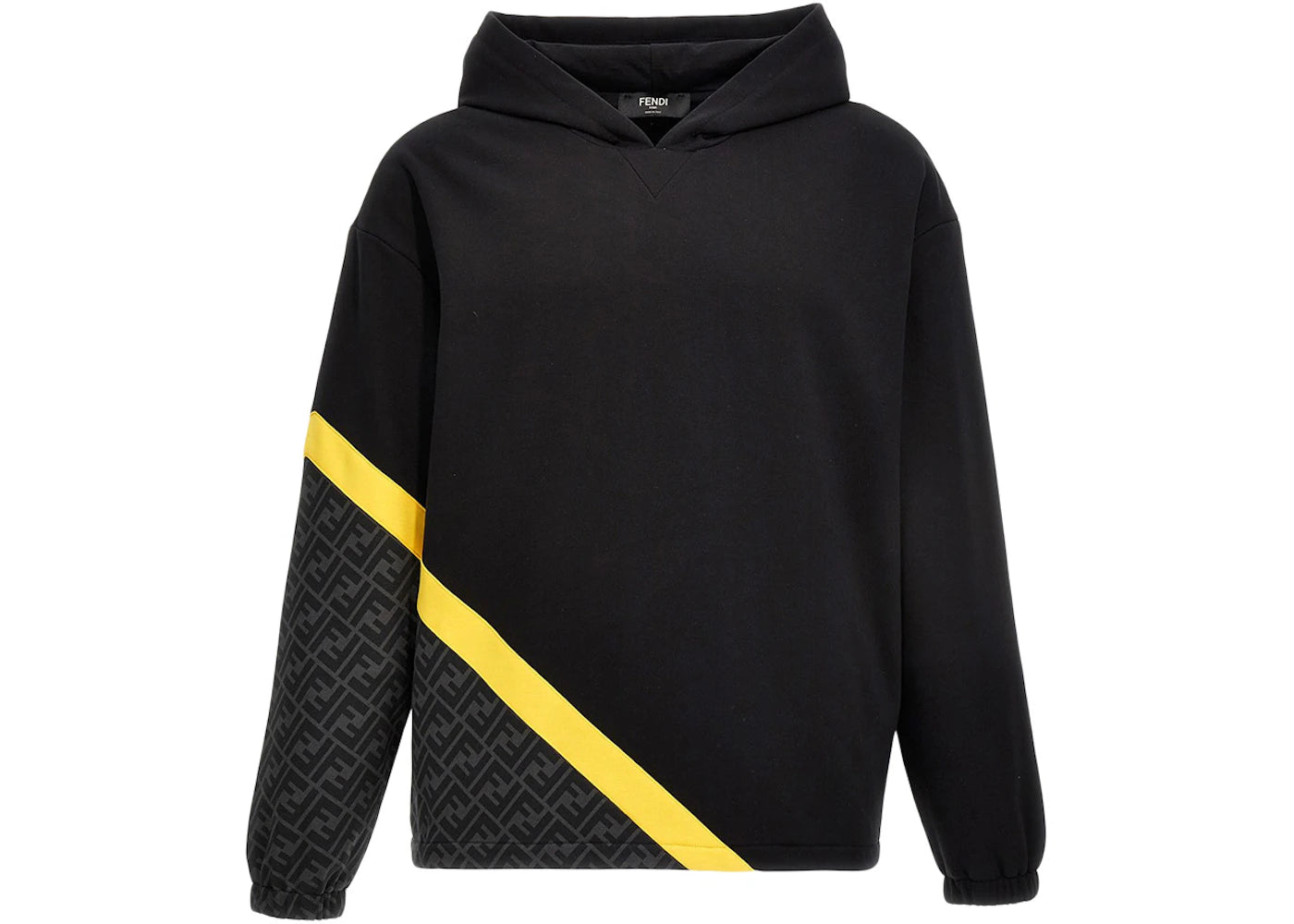 Fendi Jersey Sweatshirt Black