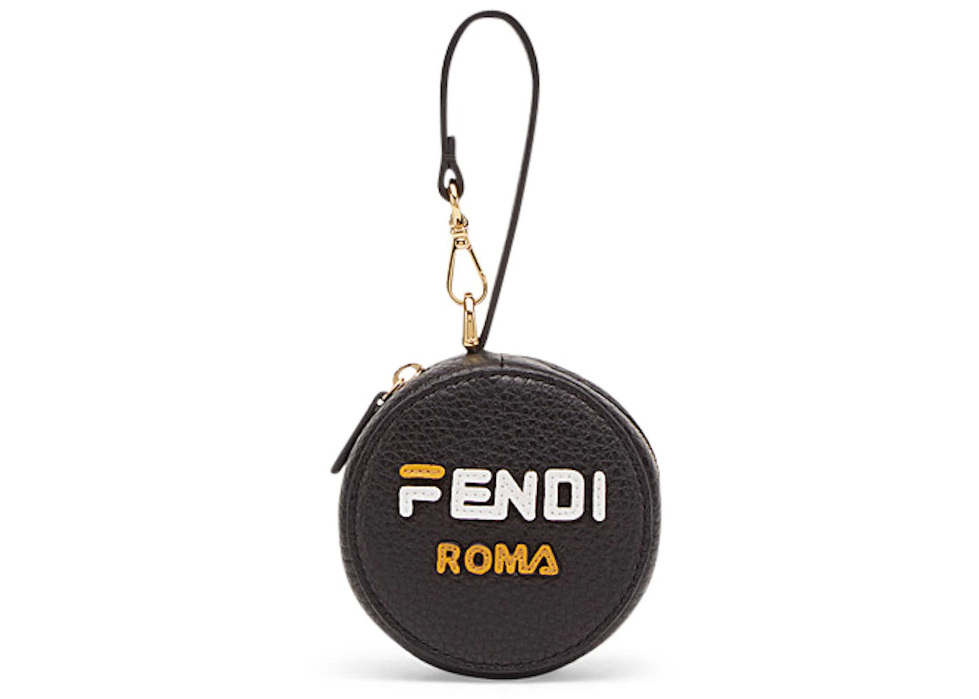 Fendi Mania Backpack Charm Black