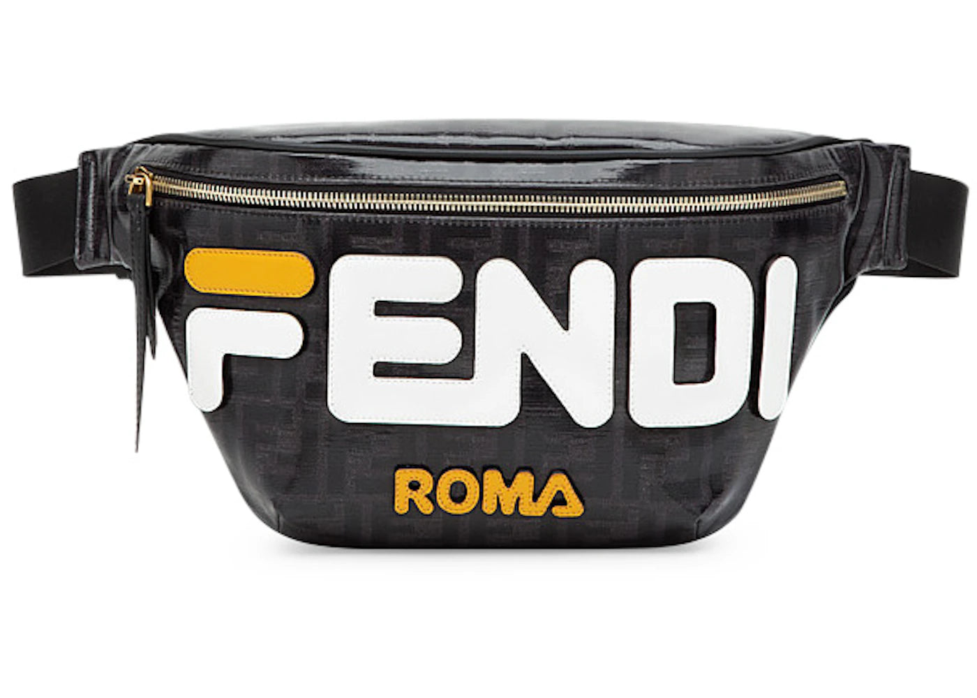 Fendi Mania Belt Bag FF Black