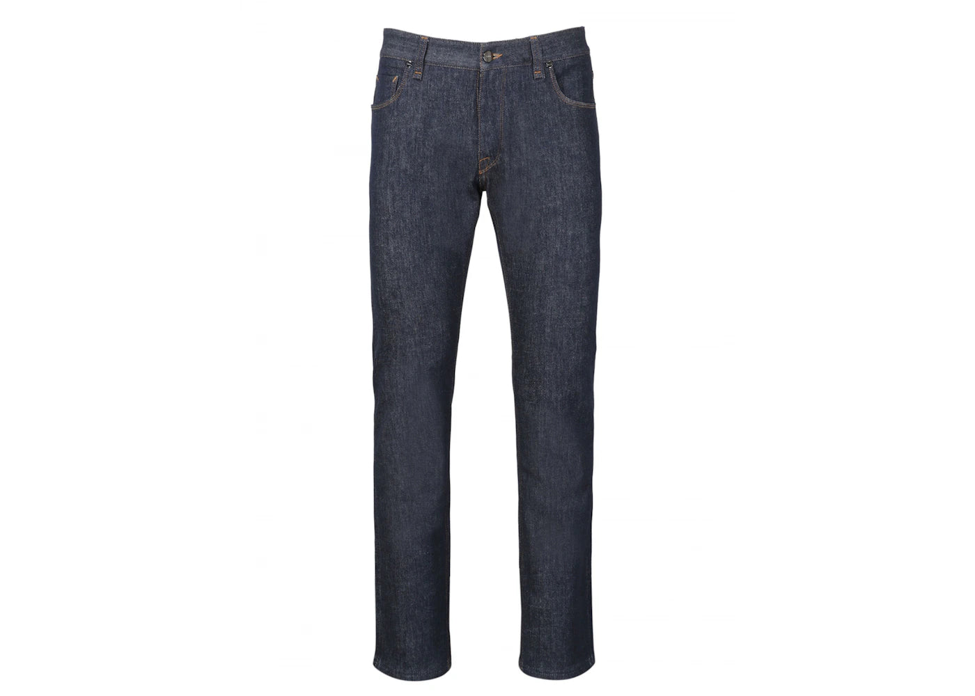Fendi Pocket FF Embossed Slim Fit Jeans Blue