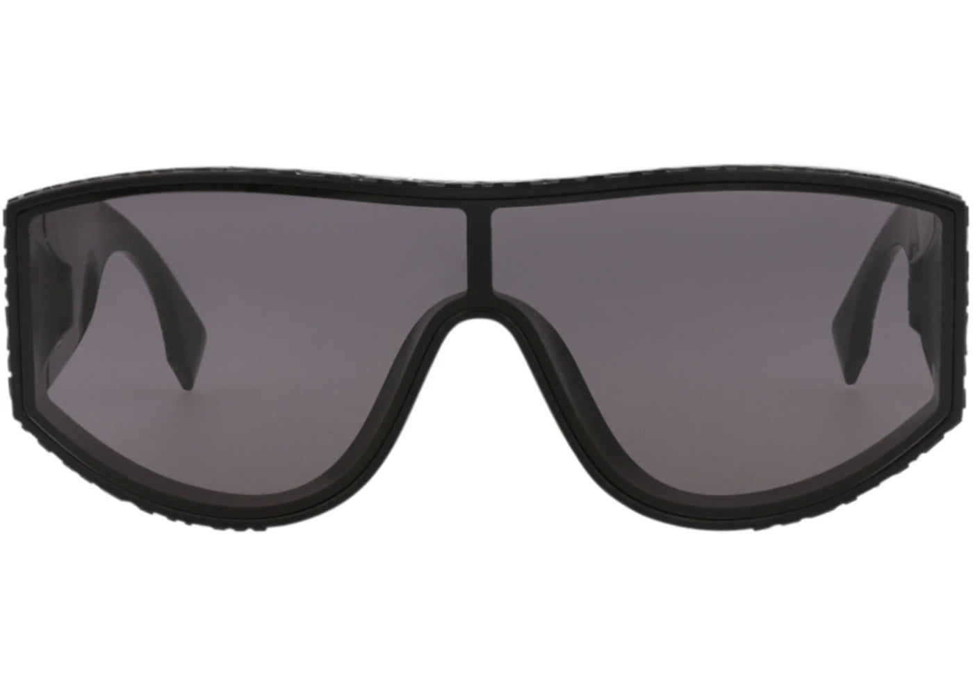 Fendi Shield-Frame Injection Sunglasses Black Black Smoke (FE40128I-00-01A)