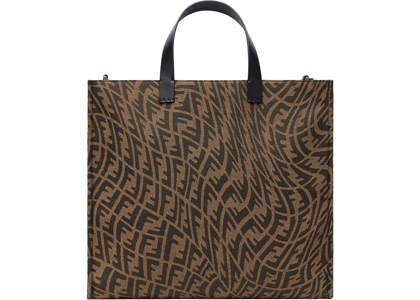 Fendi Shopper Tote Brown