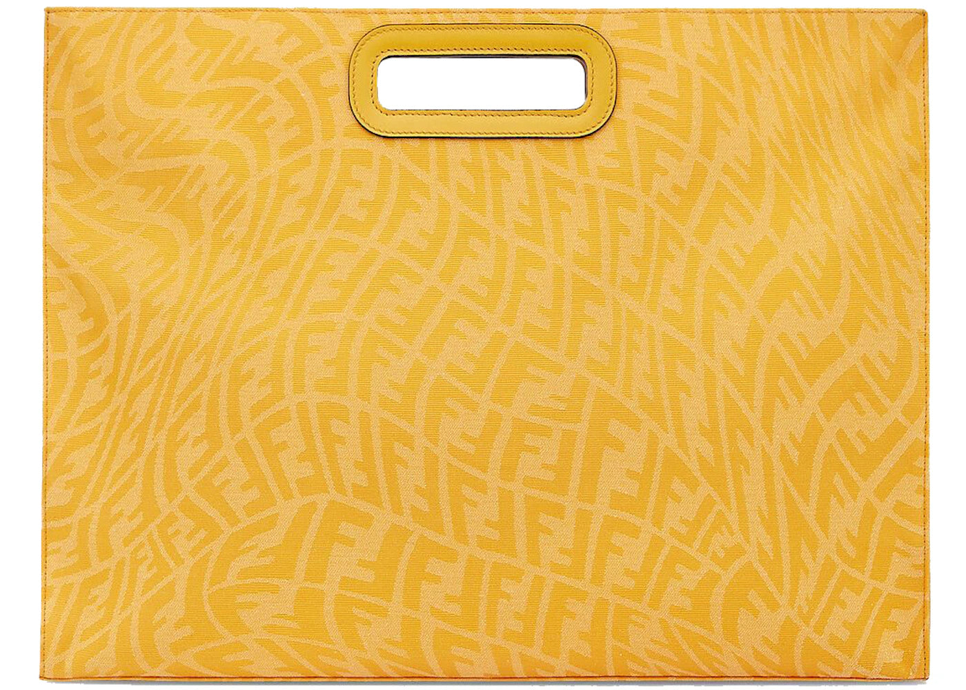 Fendi Shopping Tote Yellow