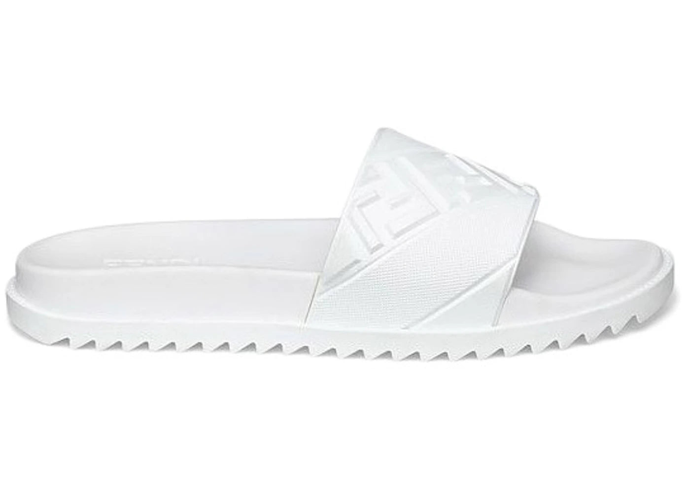 Fendi Slides White