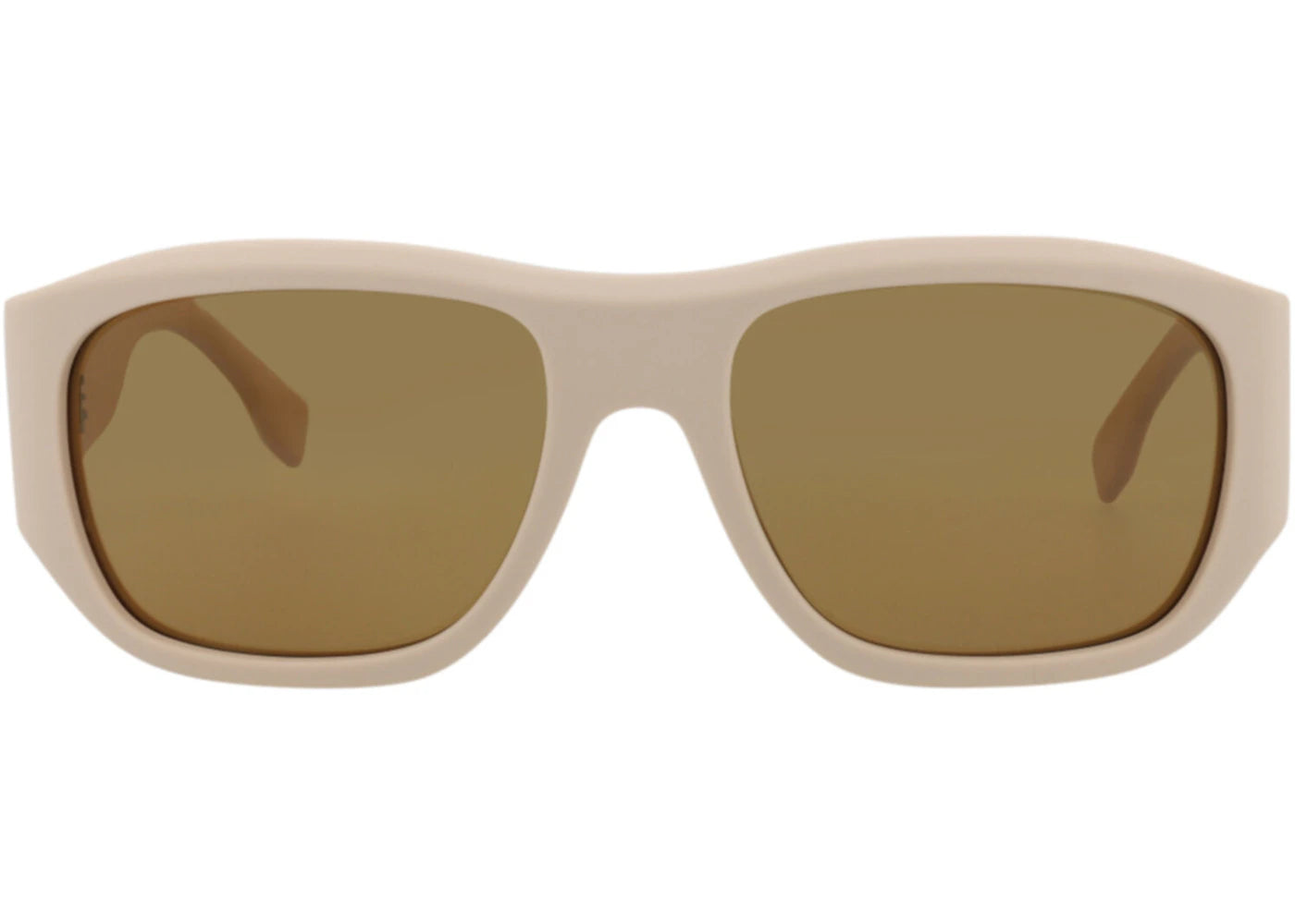 Fendi Square-Frame Acetate Sunglasses Beige Beige Nicotine (FE40117I-56-58J)