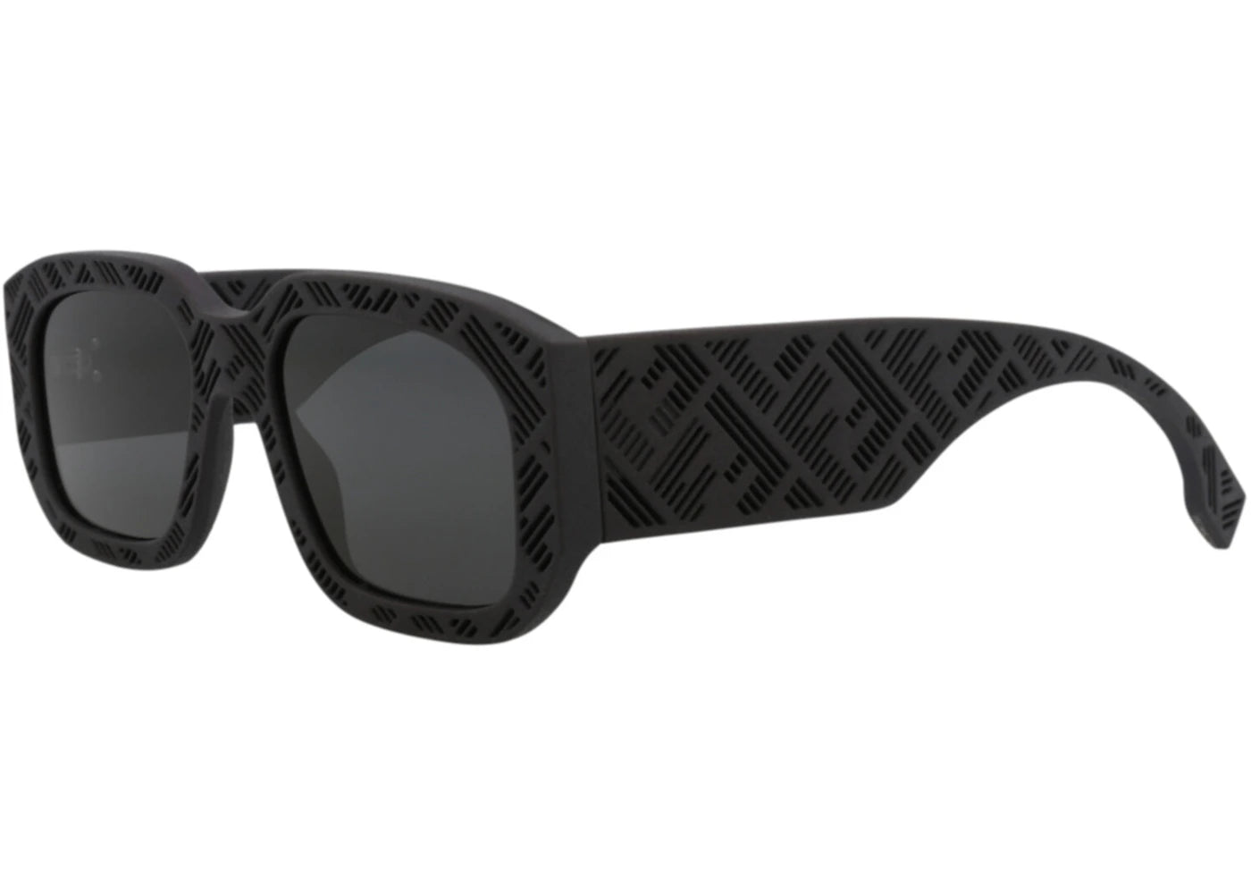 Fendi Square Sunglasses Black Grey (FE40113I-52-02A)