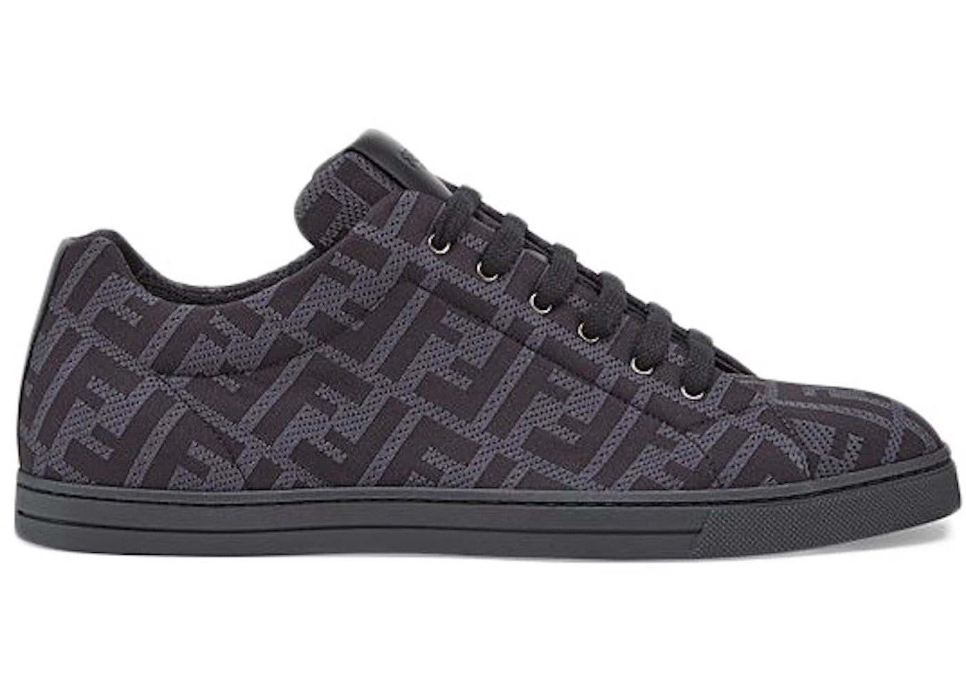 Fendi Tech Fabric Low Top Gray