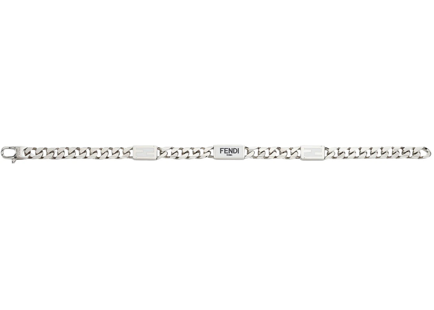 Fendi by Marc Jacobs Baguette Bracelet Silver-Color Metal Bracelet Silver