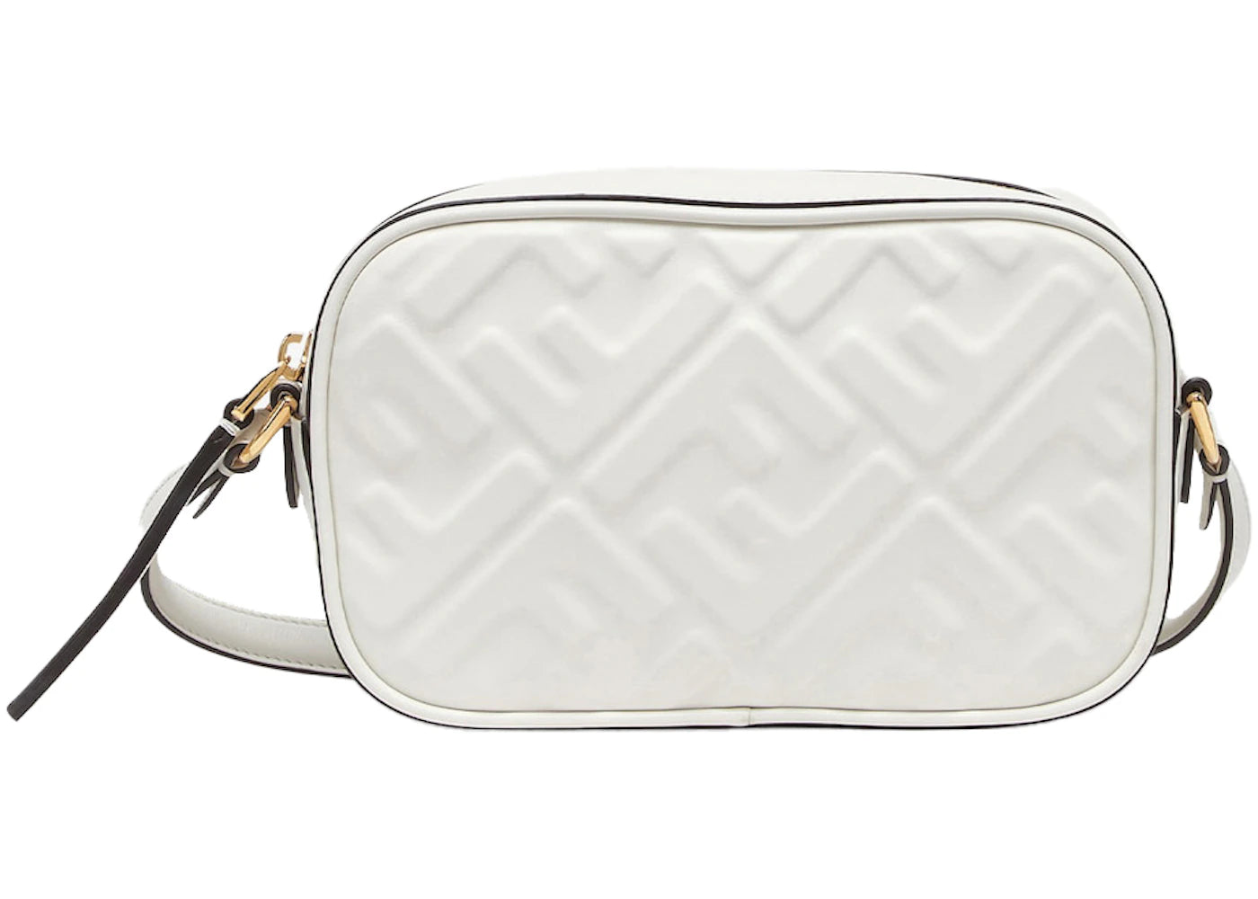 Fendi by Marc Jacobs Camera Case White Leather Mini Bag