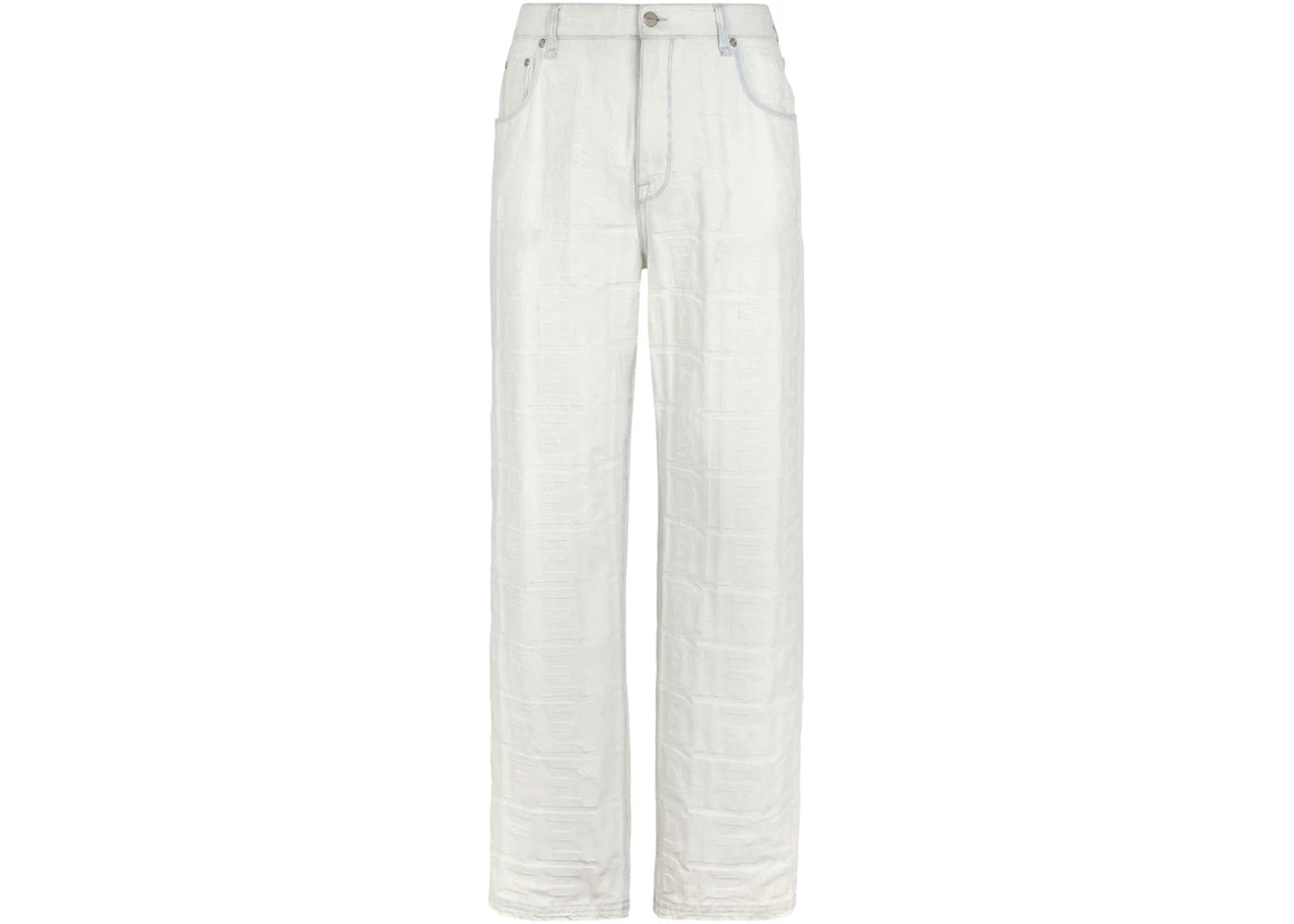 Fendi by Marc Jacobs Denim Jeans White