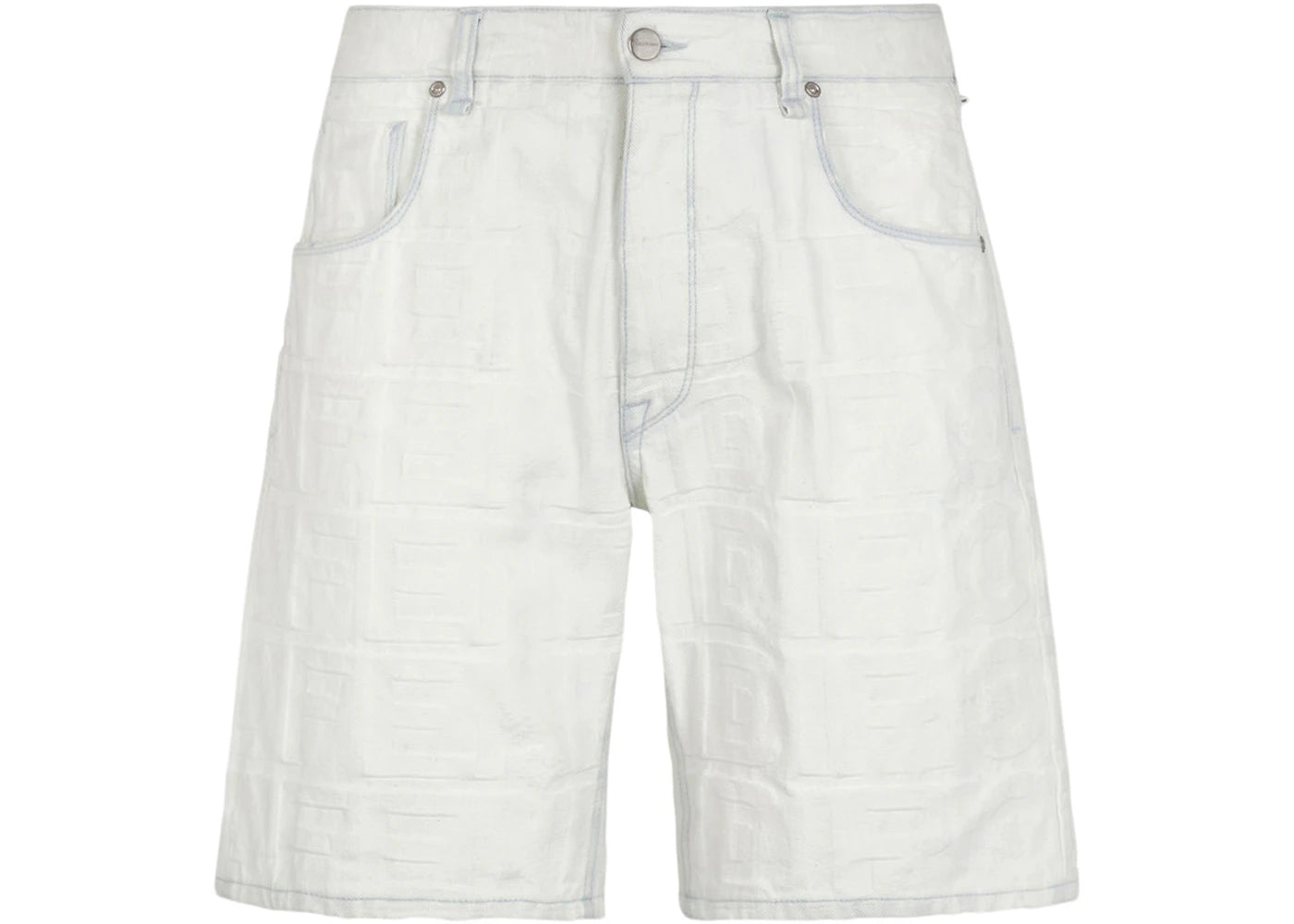 Fendi by Marc Jacobs Denim Shorts White