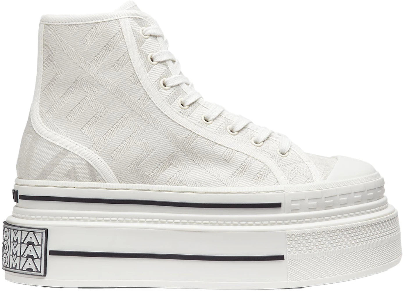 Fendi by Marc Jacobs Domino High-Tops White Canvas