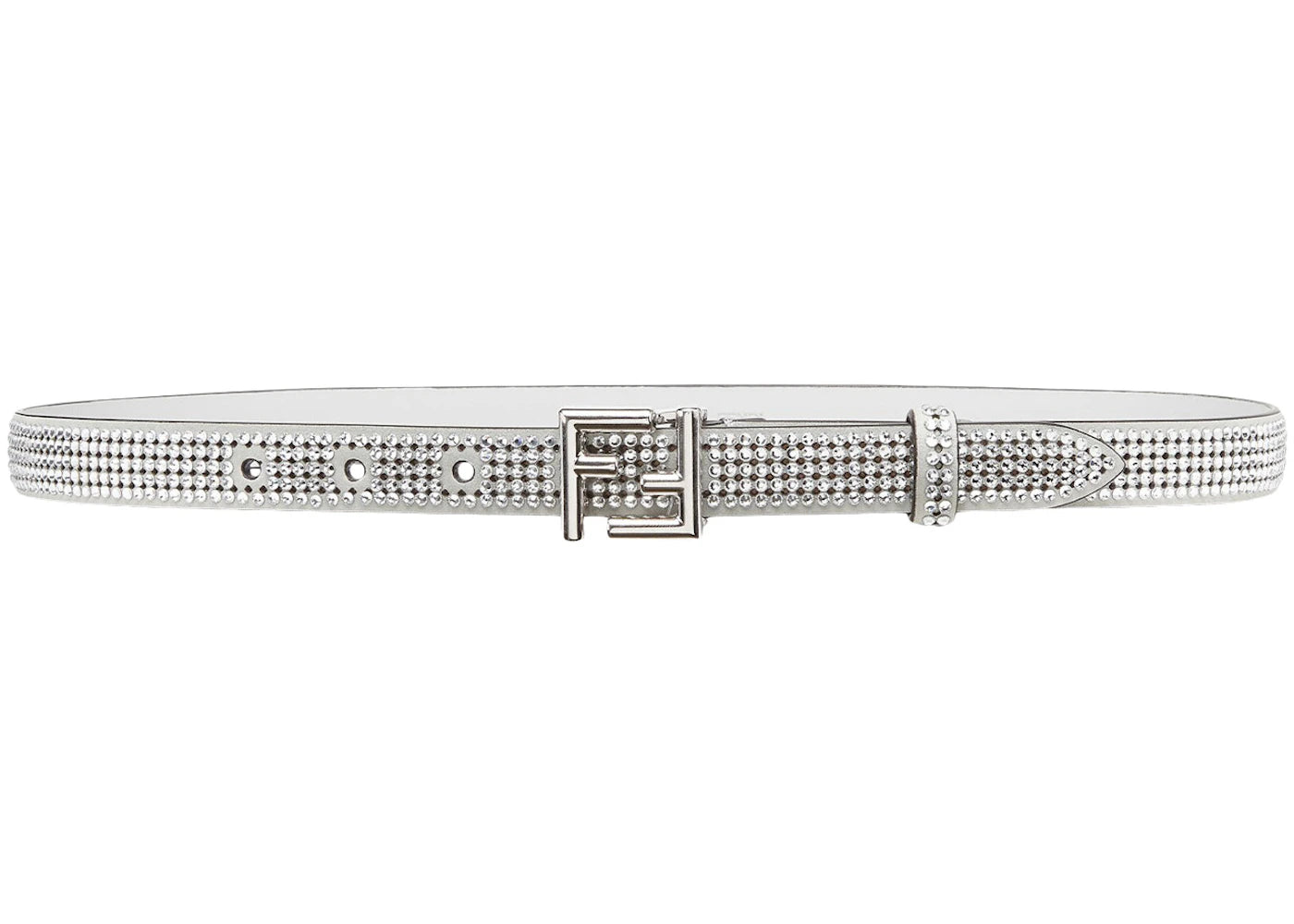 Fendi by Marc Jacobs FF Belt Belt With All-Over Crystals