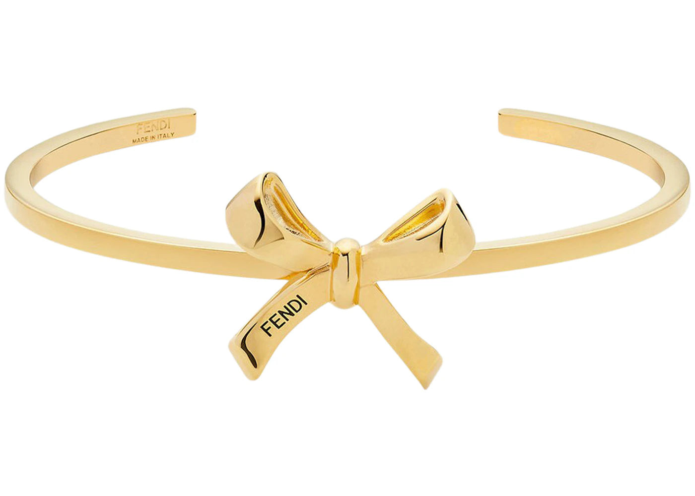 Fendi by Marc Jacobs Fendi Bow Bracelet Gold-Colored Bracelet