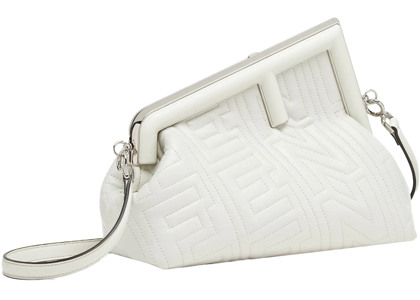 Fendi by Marc Jacobs Fendi First Midi Quilted Leather Bag