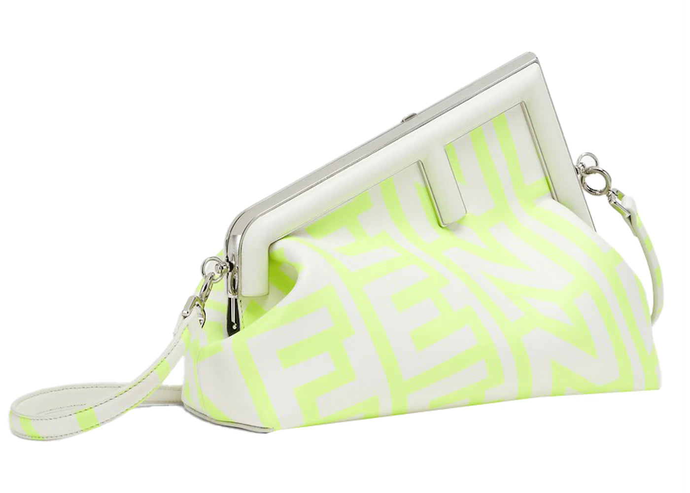 Fendi by Marc Jacobs Fendi First Midi White Leather Bag