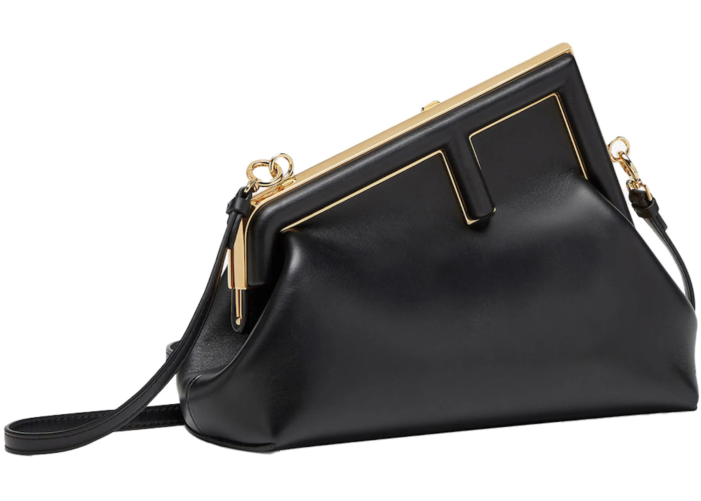 Fendi by Marc Jacobs Fendi First Small Black Leather Bag