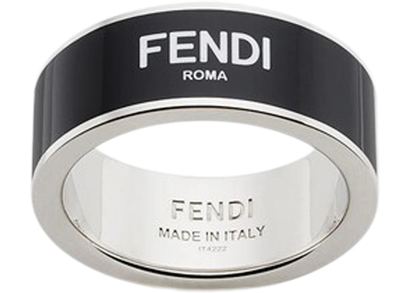 Fendi by Marc Jacobs Fendi Roma Ring Silver-Colored Metal Ring Silver