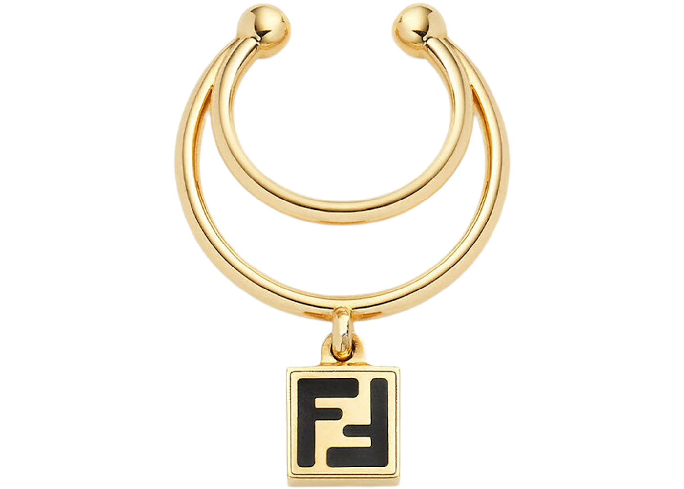 Fendi by Marc Jacobs Forever Fendi Earcuff Gold-Color Earring