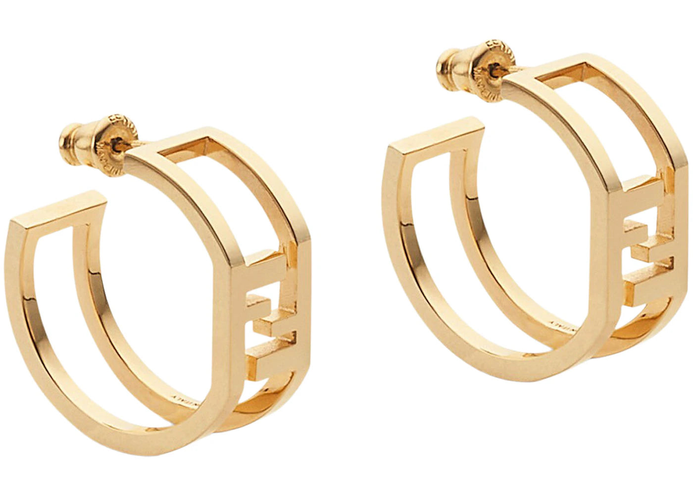 Fendi by Marc Jacobs Forever Fendi Oval Earrings Gold-Colored Earrings