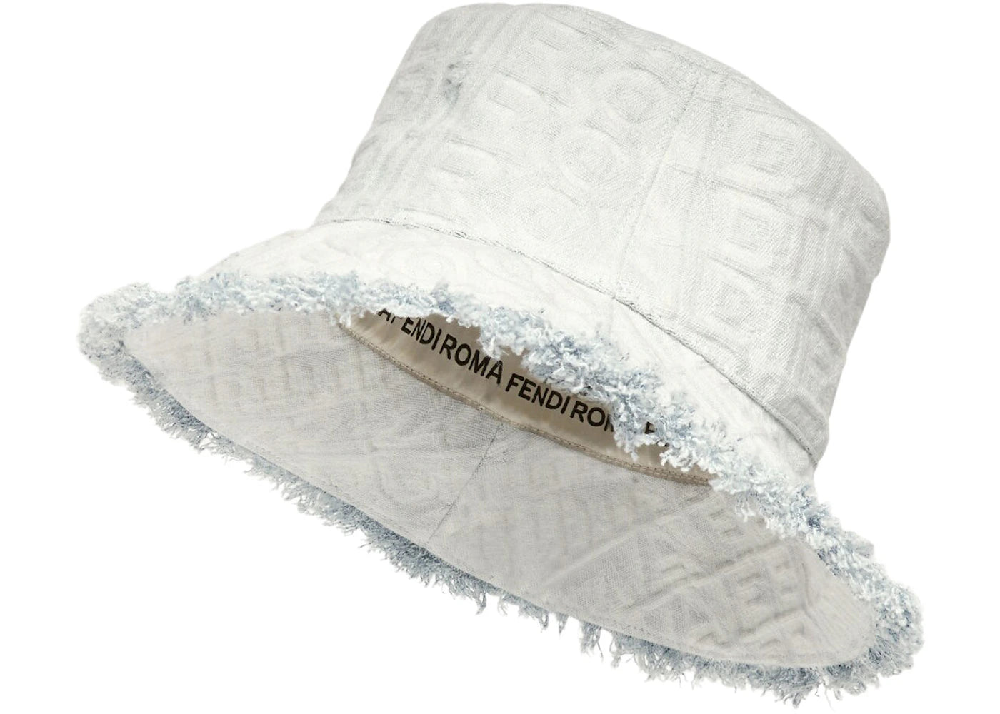 Fendi by Marc Jacobs Denim Bucket Hat Blue