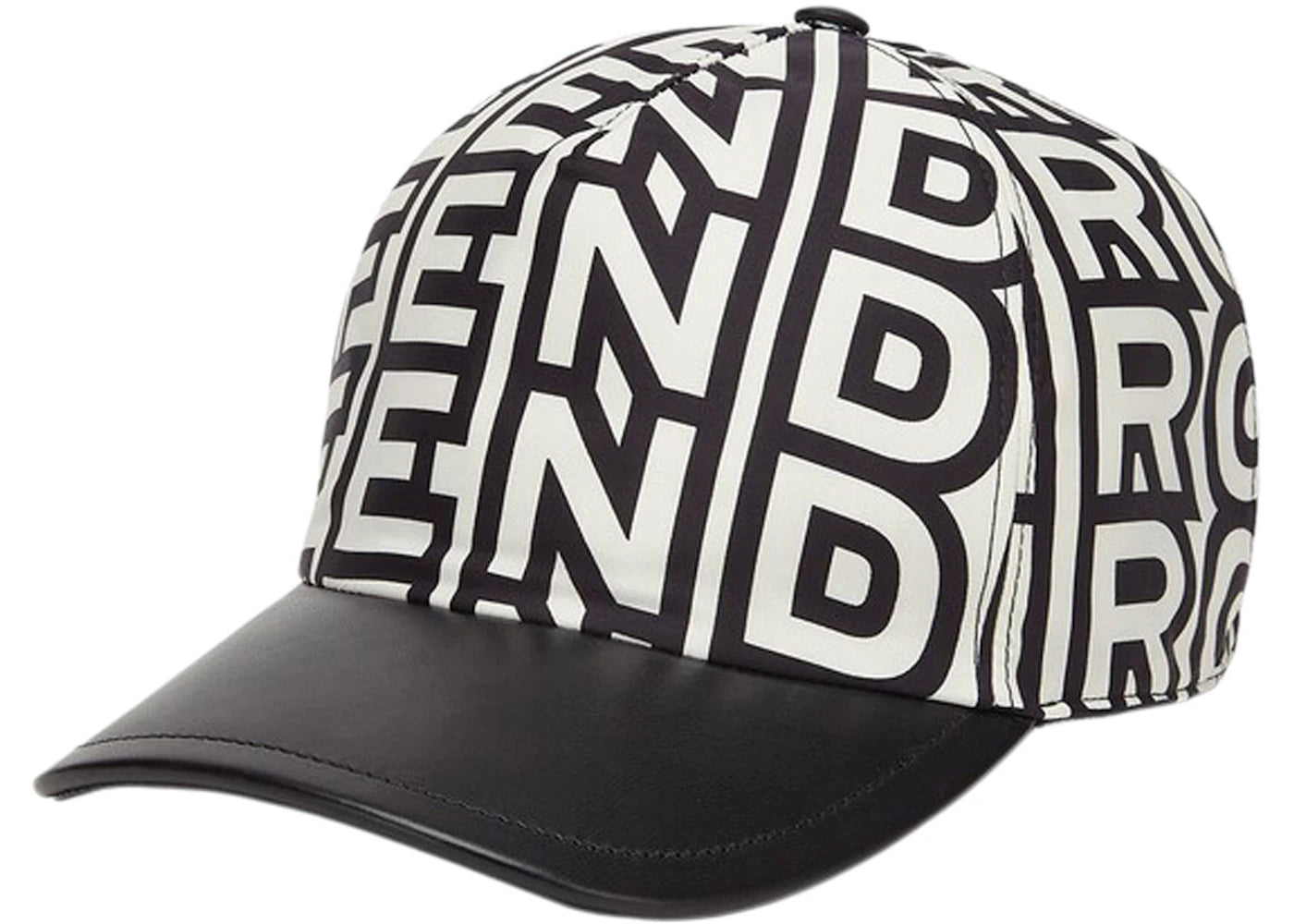 Fendi by Marc Jacobs Two Tone Canvas Baseball Cap Multicolor