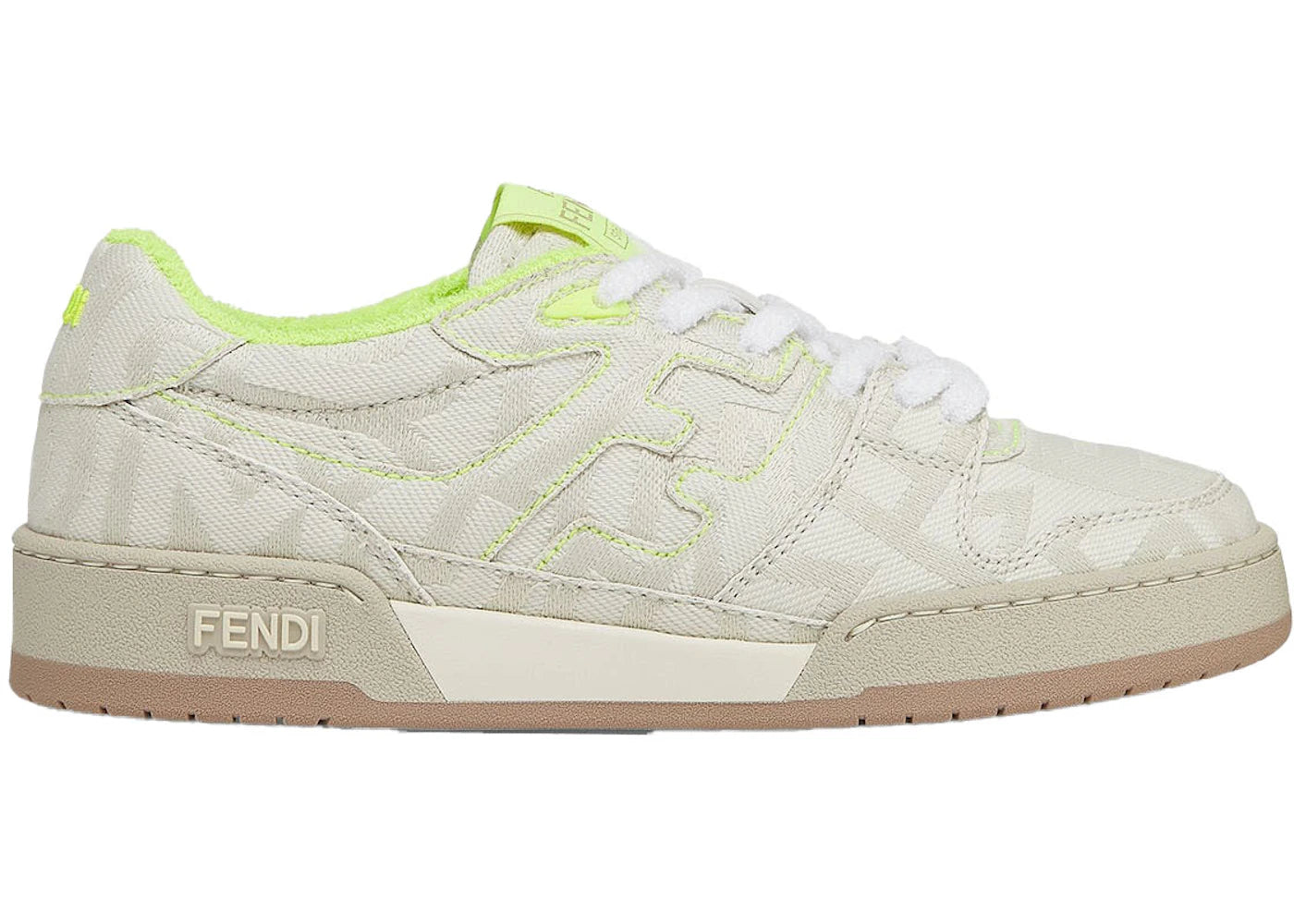 Fendi by Marc Jacobs Match Low-Tops White Canvas